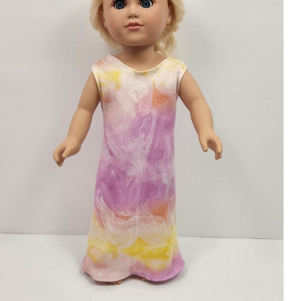 Summer‎ Maxi dress for 18" doll - (American Girl, My Life, Our Generation)